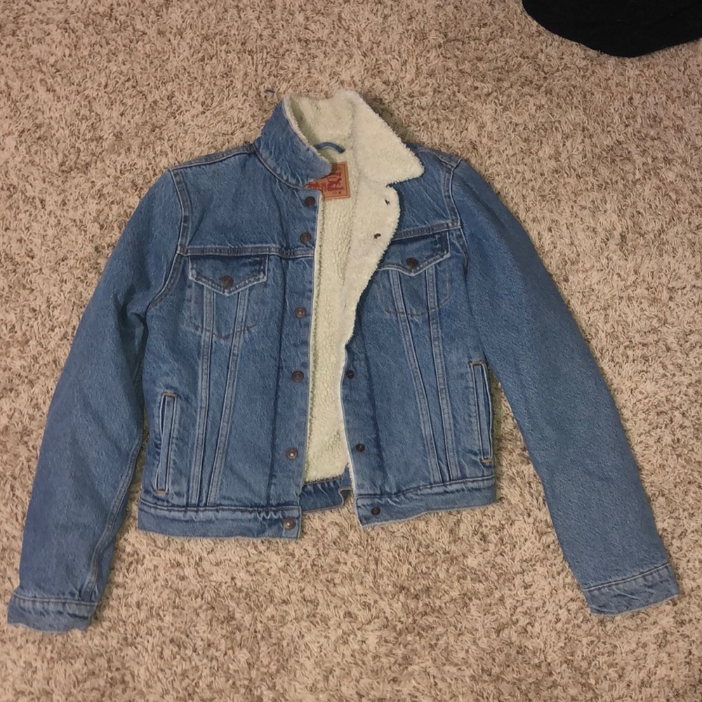 levis fleece jacket